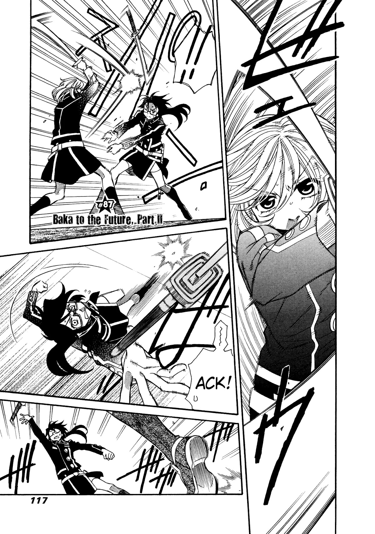 Hayate x Blade chapter 87 page 1