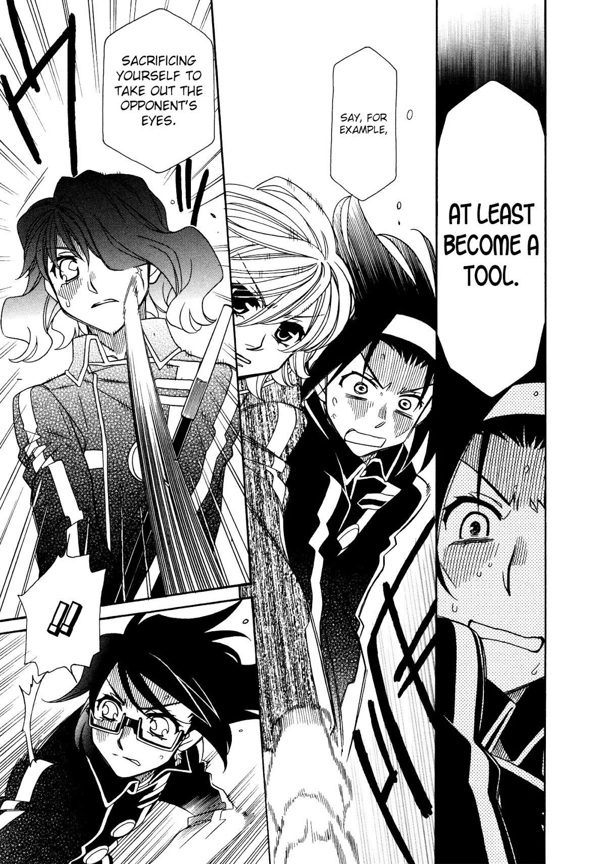 Hayate x Blade chapter 87 page 11