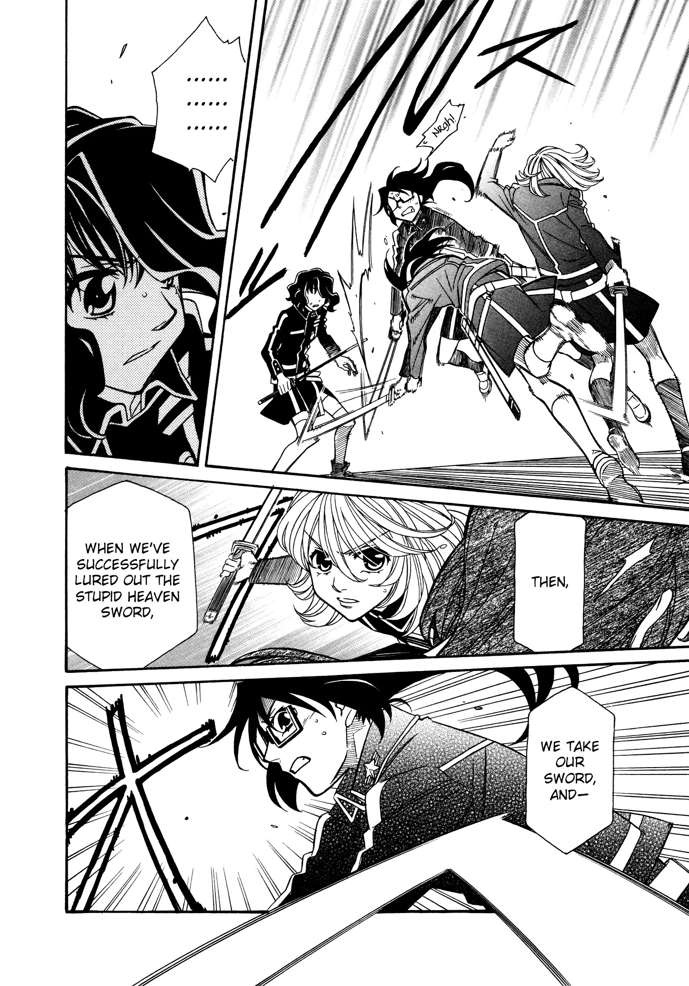 Hayate x Blade chapter 87 page 12