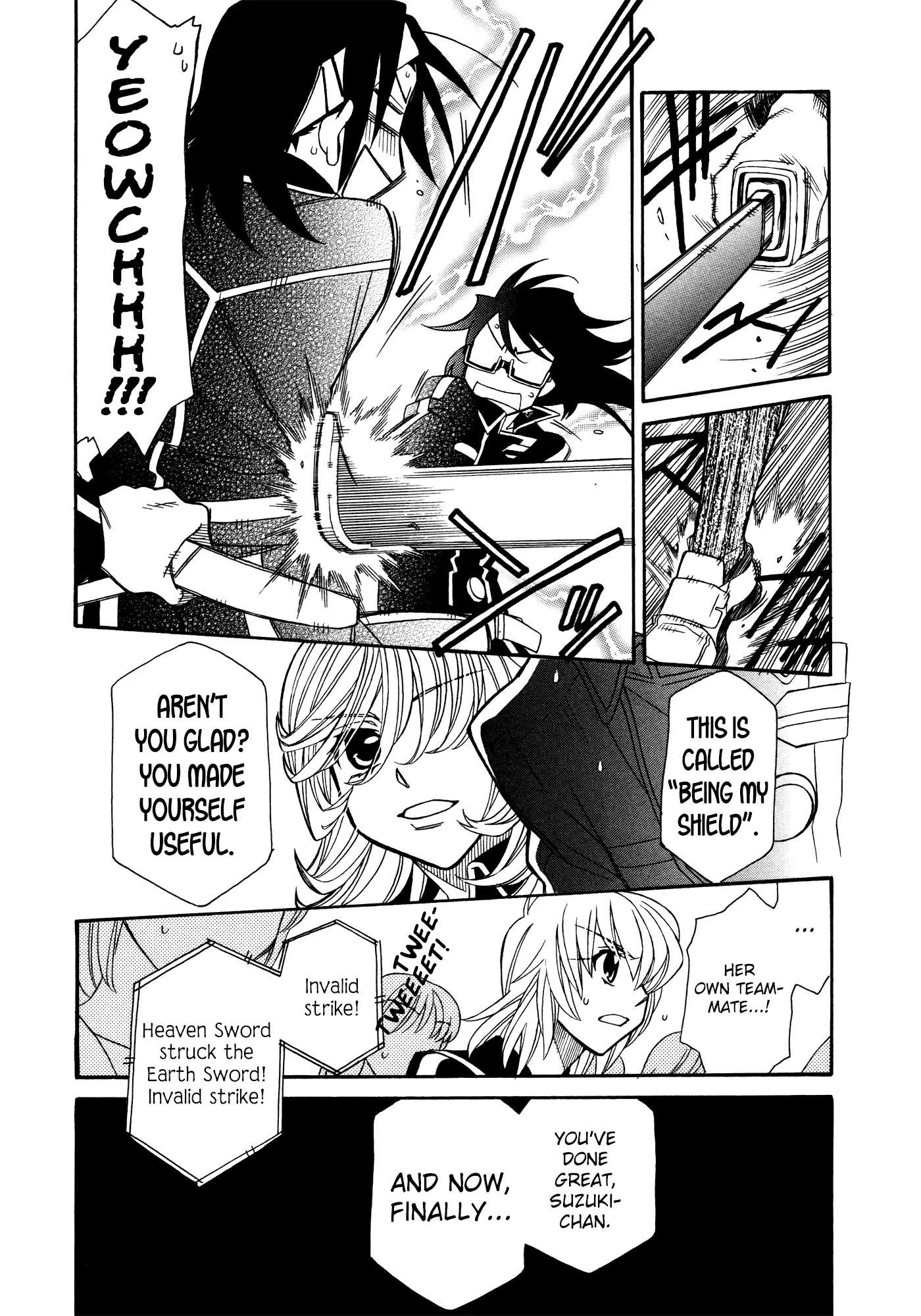 Hayate x Blade chapter 87 page 15