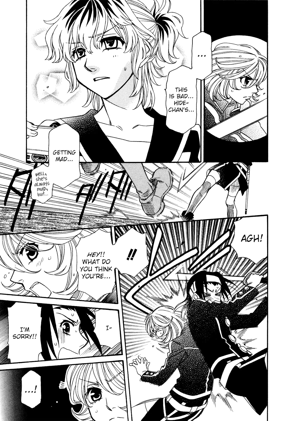 Hayate x Blade chapter 87 page 9
