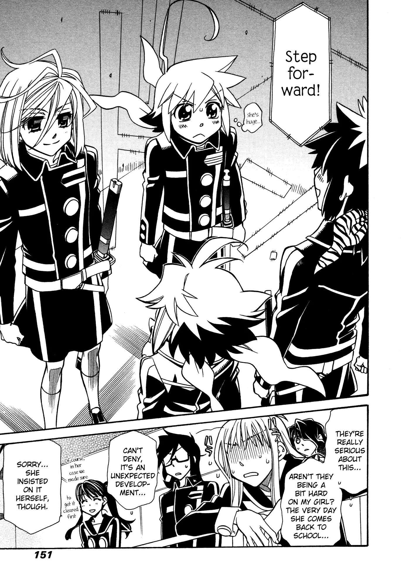 Hayate x Blade chapter 88 page 13