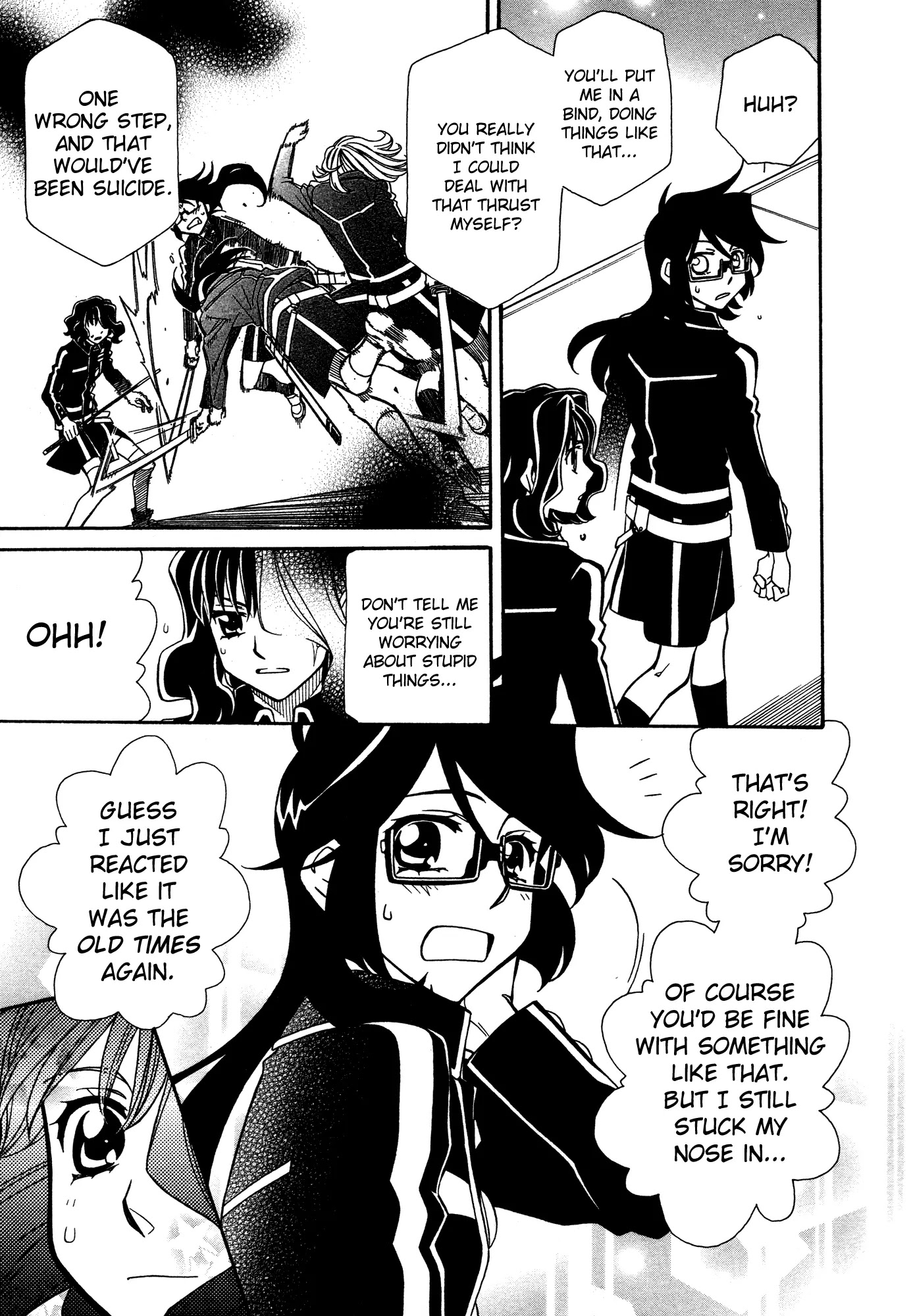 Hayate x Blade chapter 88 page 5