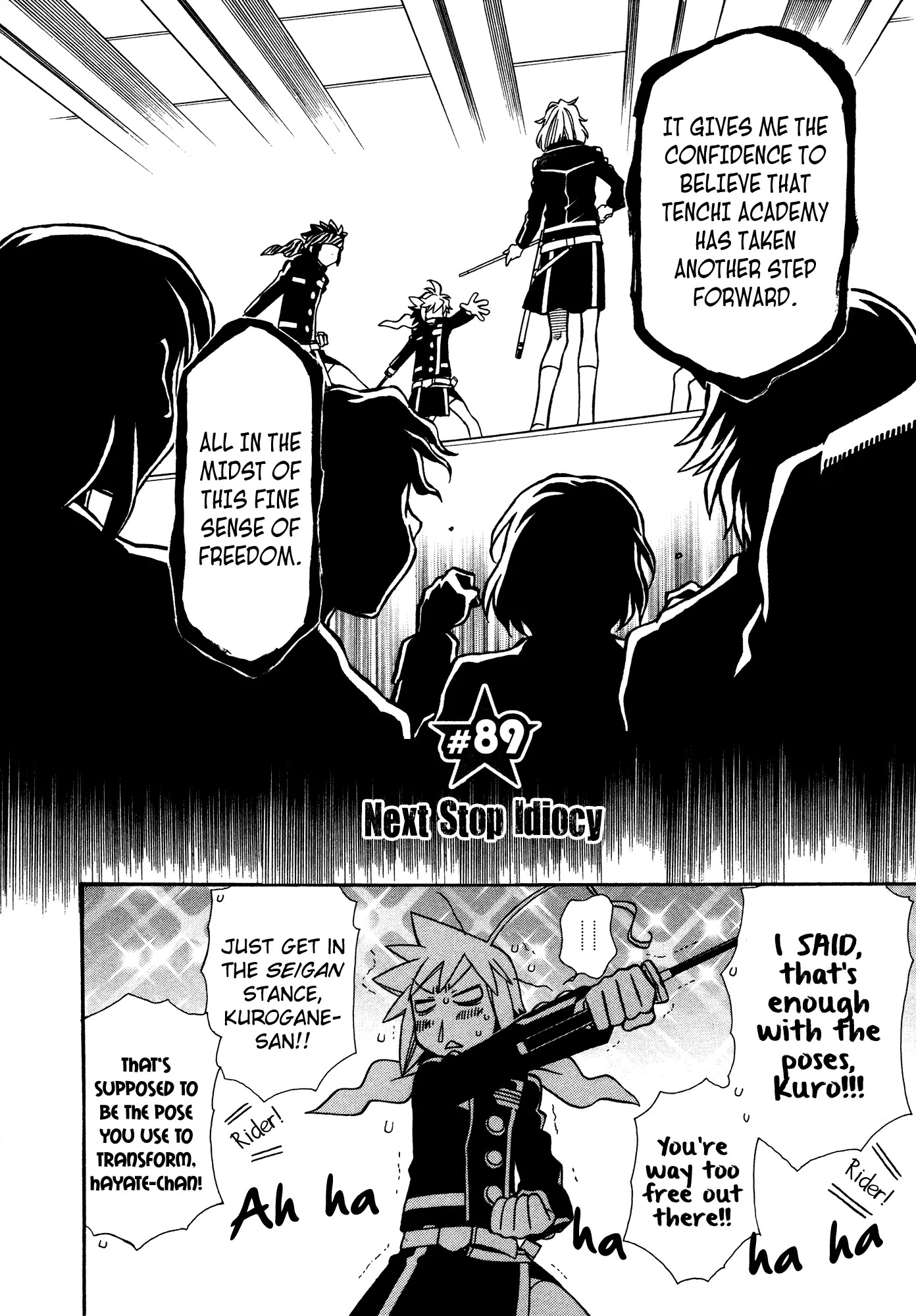 Hayate x Blade chapter 89 page 2