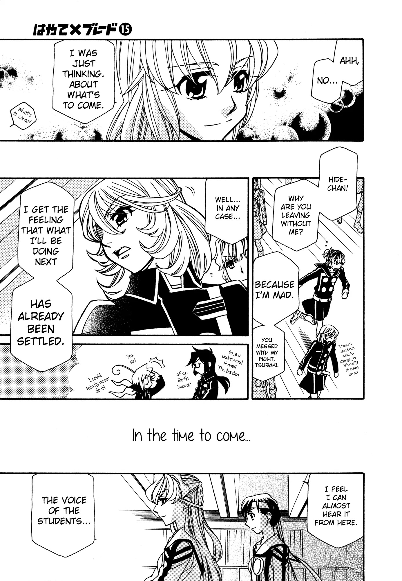 Hayate x Blade chapter 89 page 28