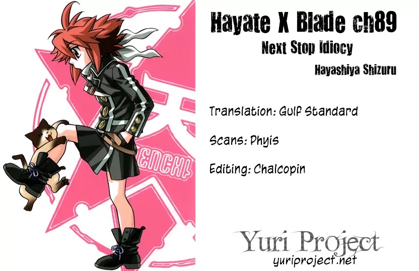 Hayate x Blade chapter 89 page 38
