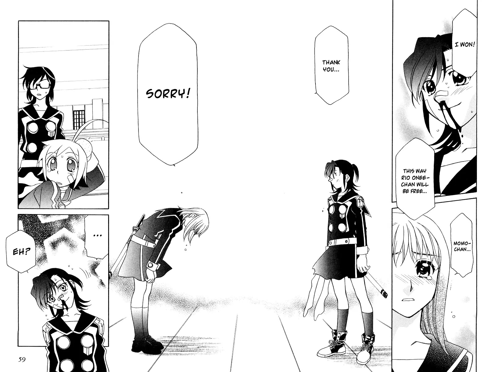 Hayate x Blade chapter 9 page 8