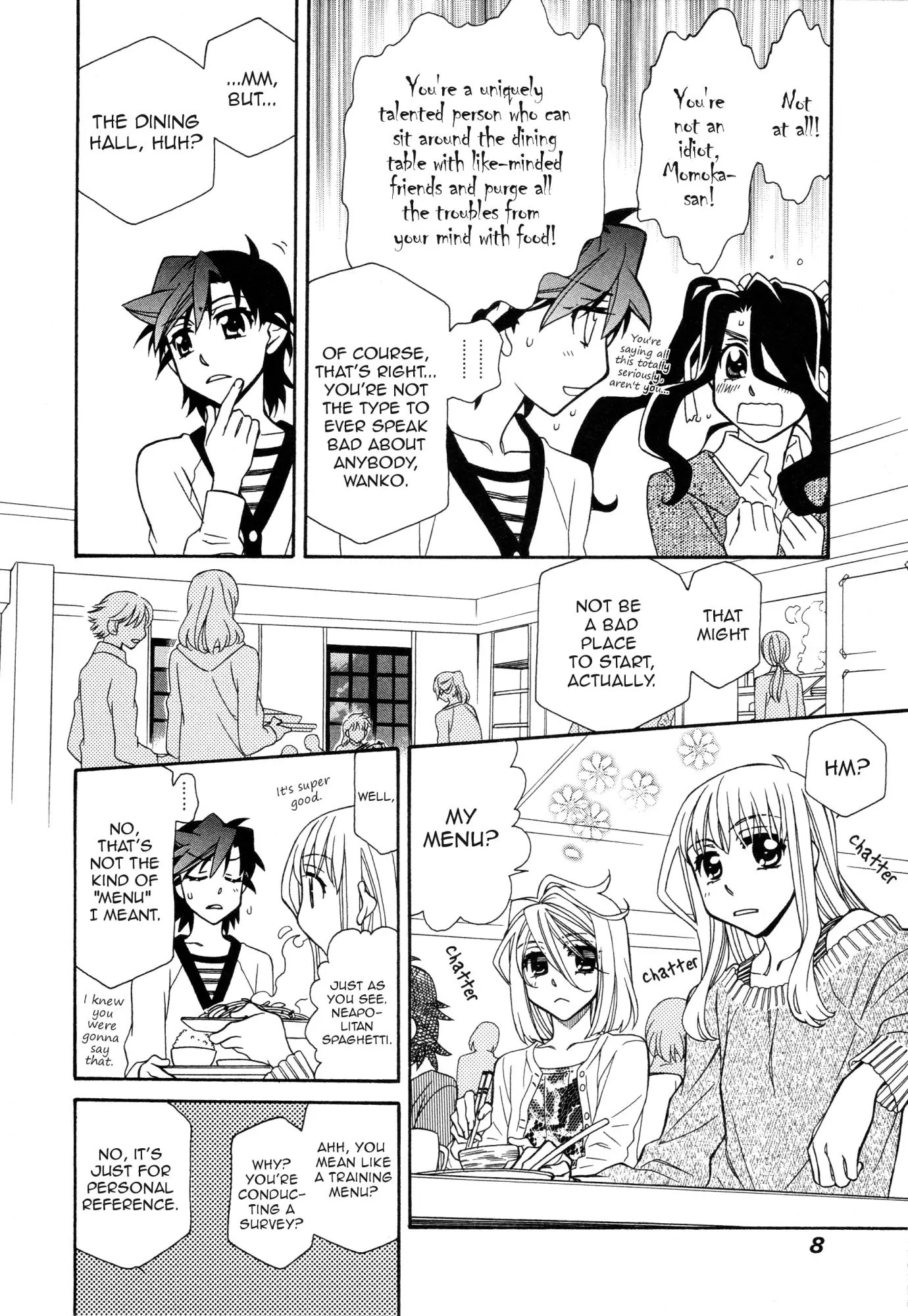 Hayate x Blade chapter 90 page 4