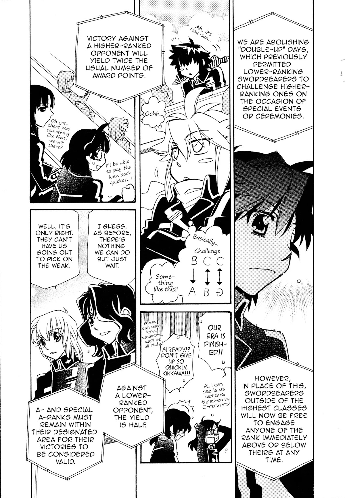 Hayate x Blade chapter 91 page 9