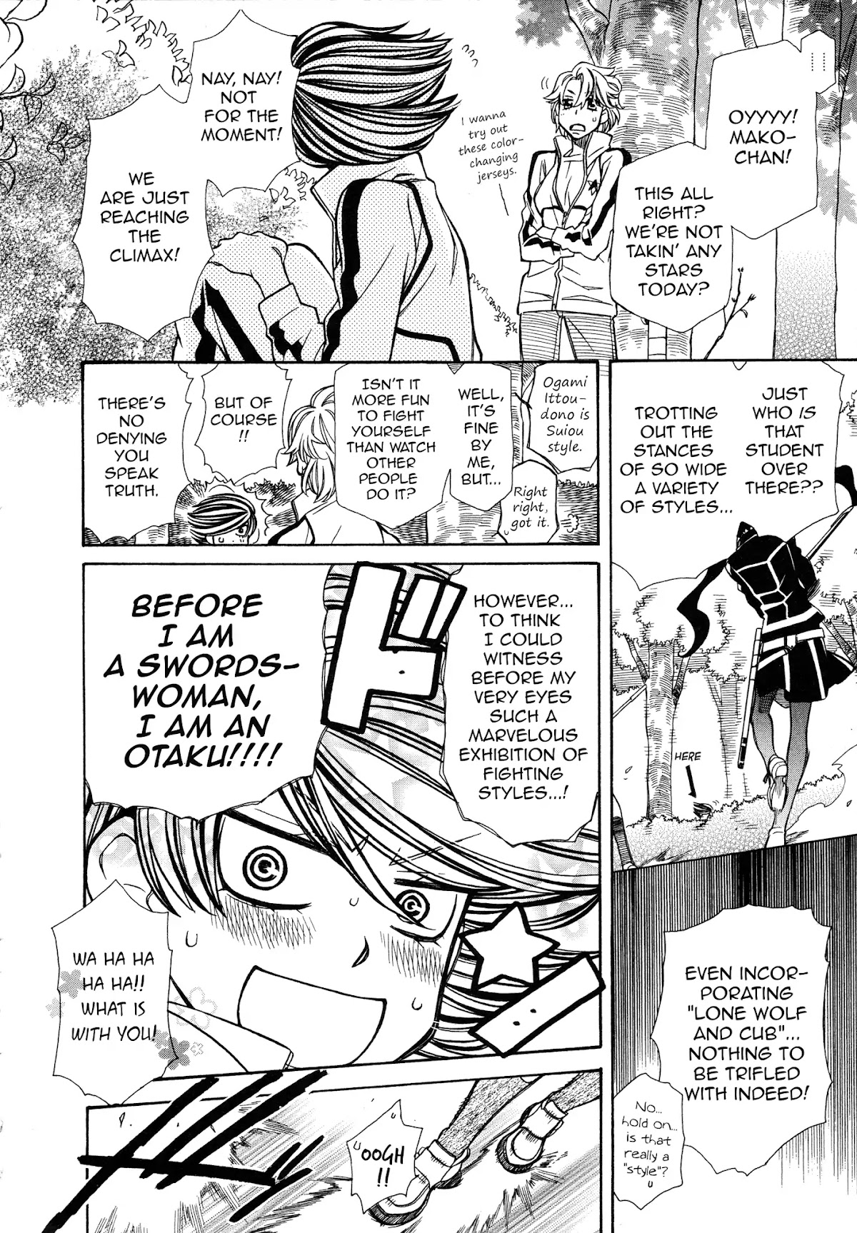 Hayate x Blade chapter 94 page 15