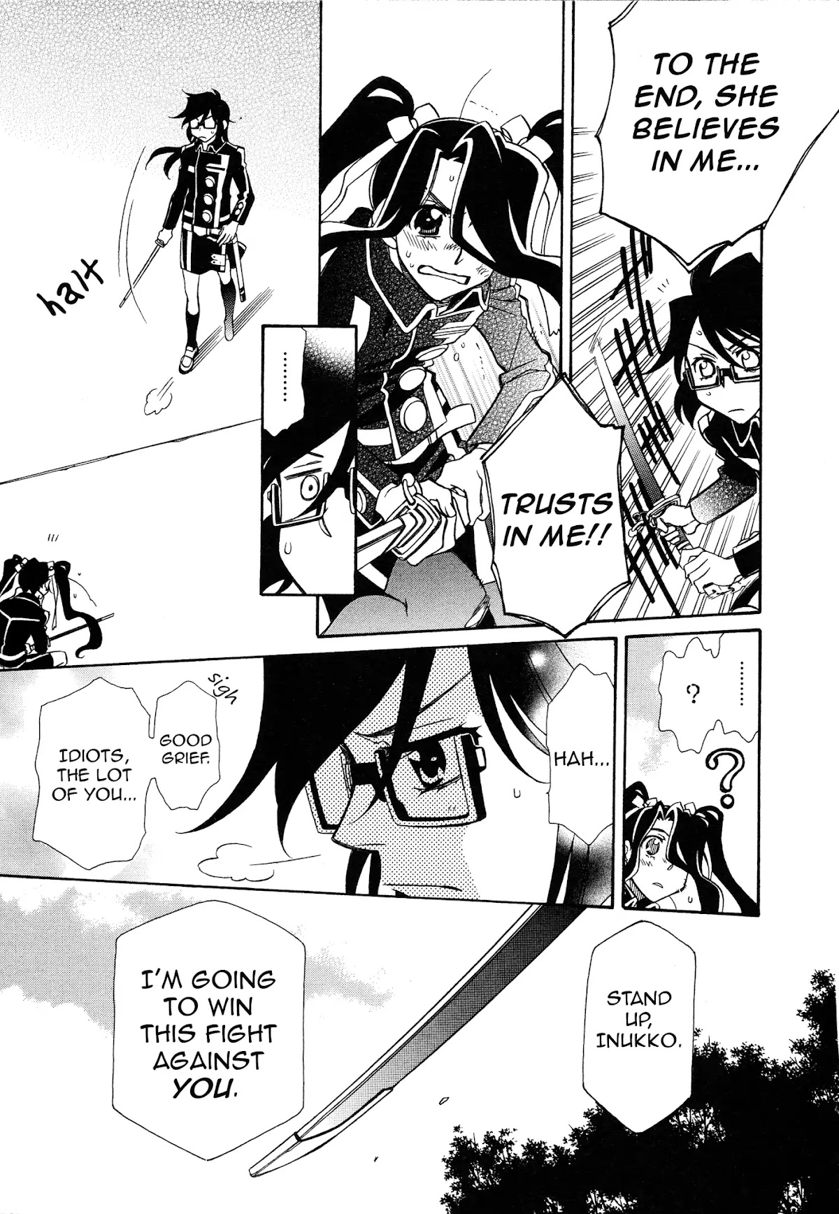 Hayate x Blade chapter 94 page 22