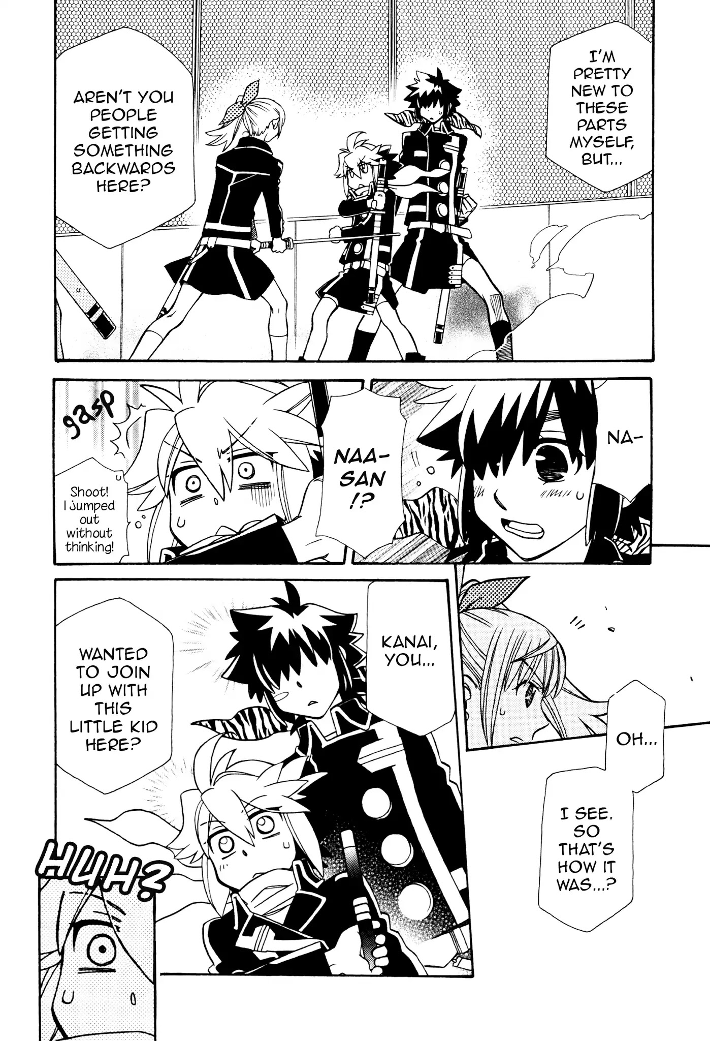 Hayate x Blade chapter 94 page 4