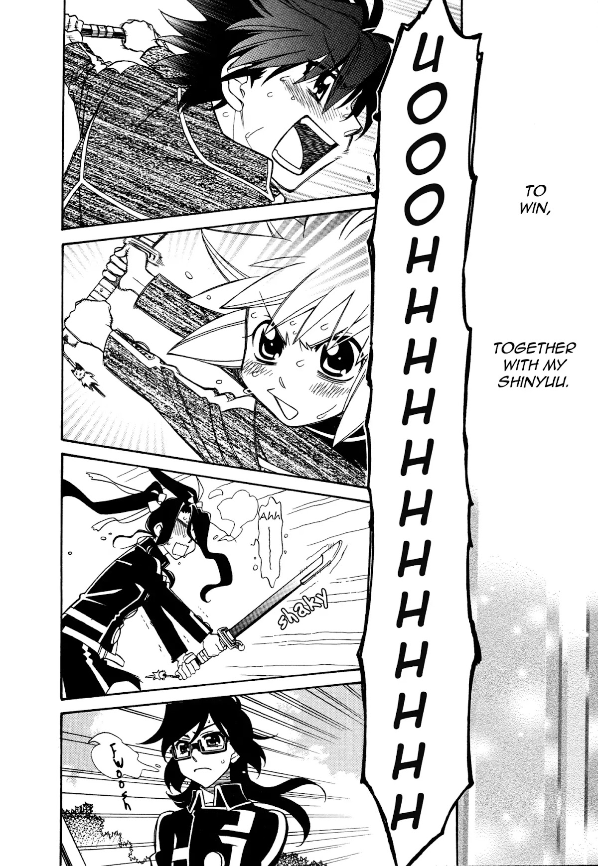 Hayate x Blade chapter 95 page 14