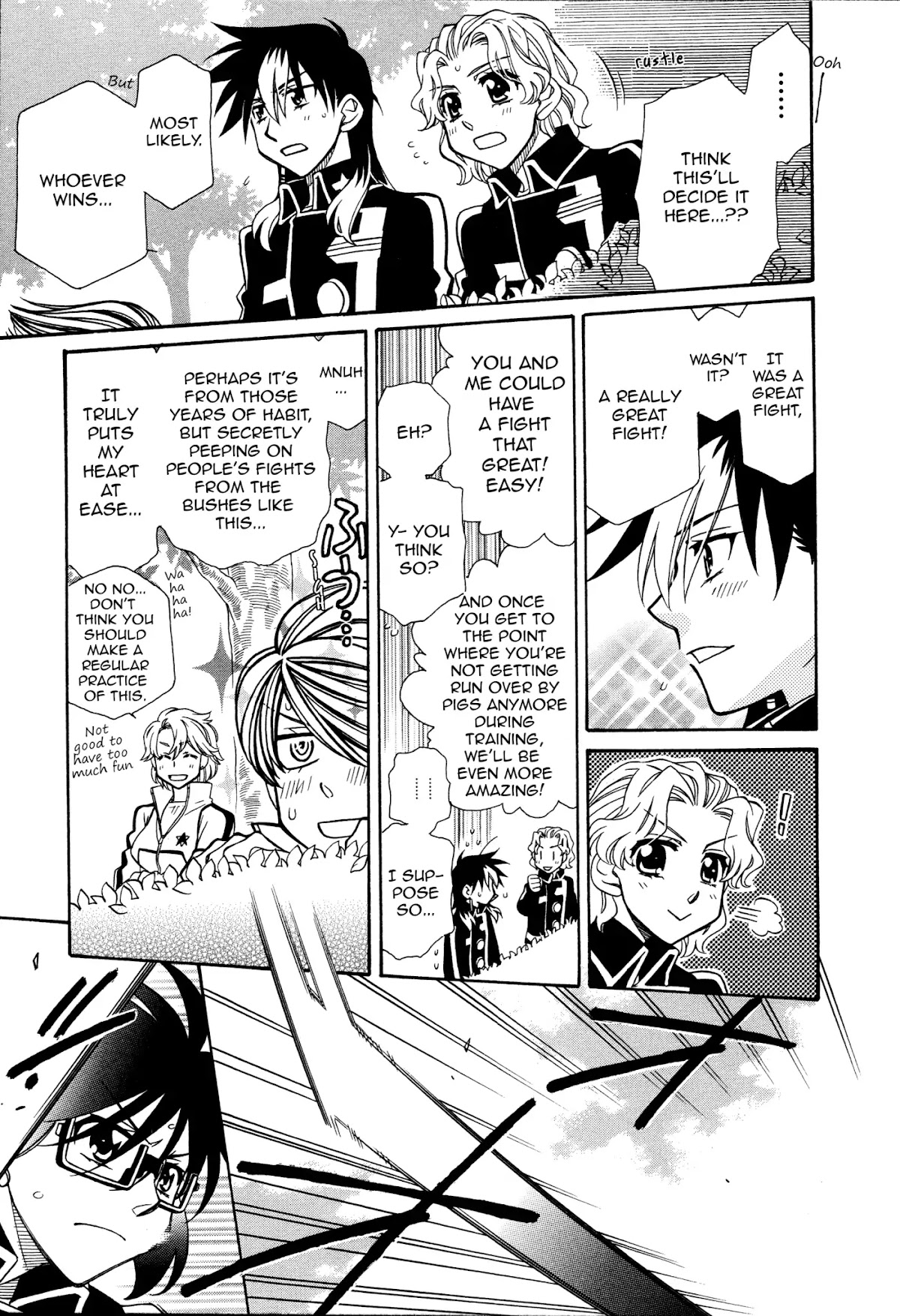 Hayate x Blade chapter 95 page 15