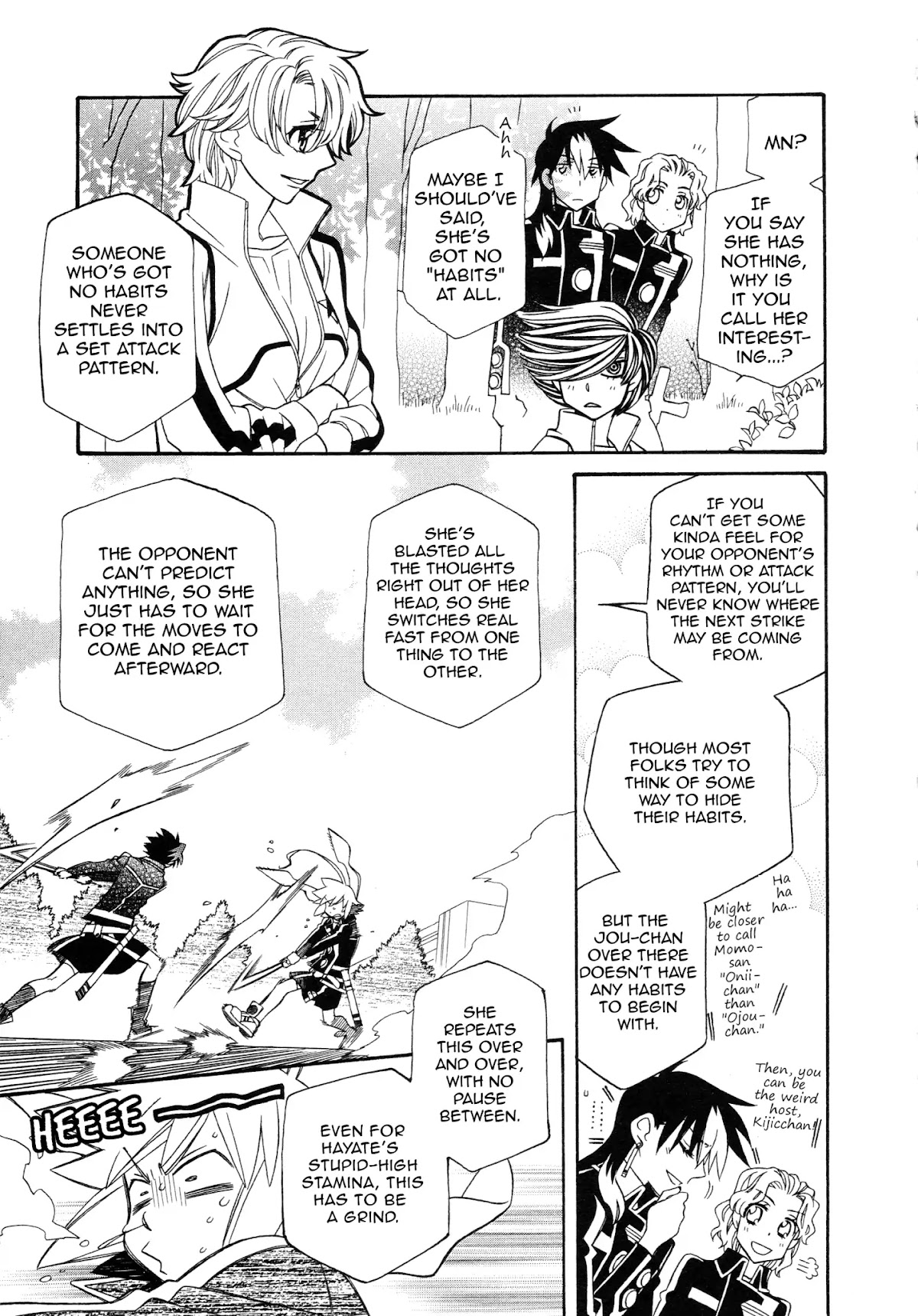 Hayate x Blade chapter 95 page 3