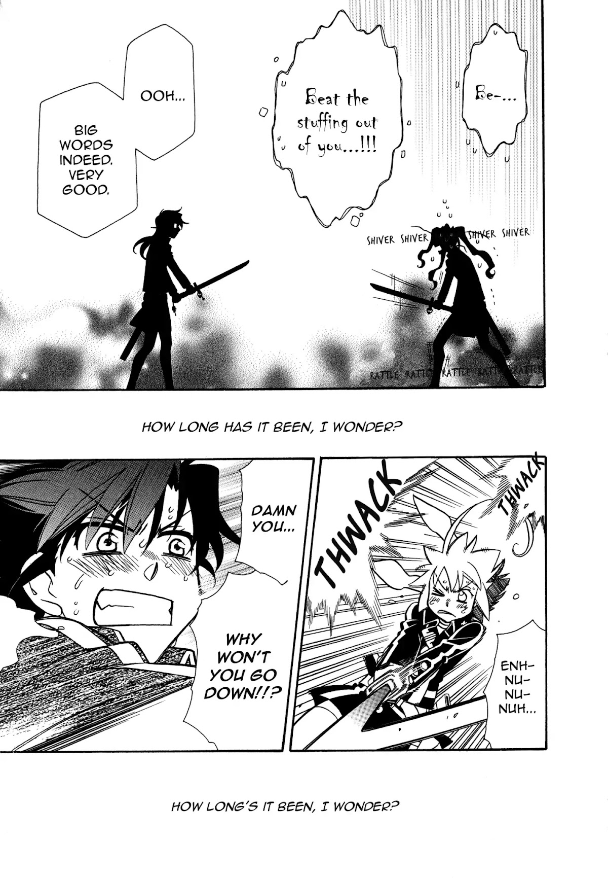 Hayate x Blade chapter 95 page 9