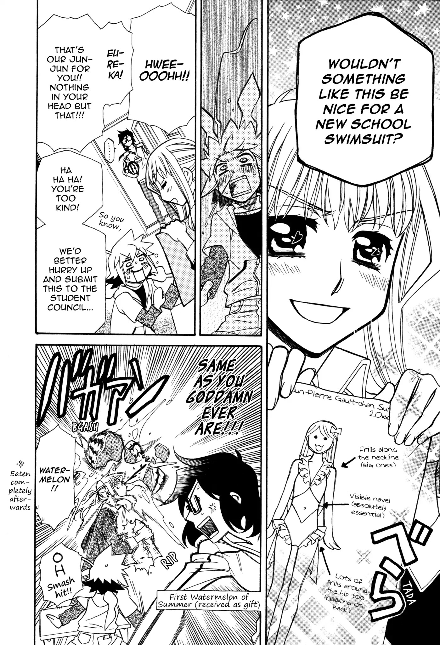 Hayate x Blade chapter 96 page 37
