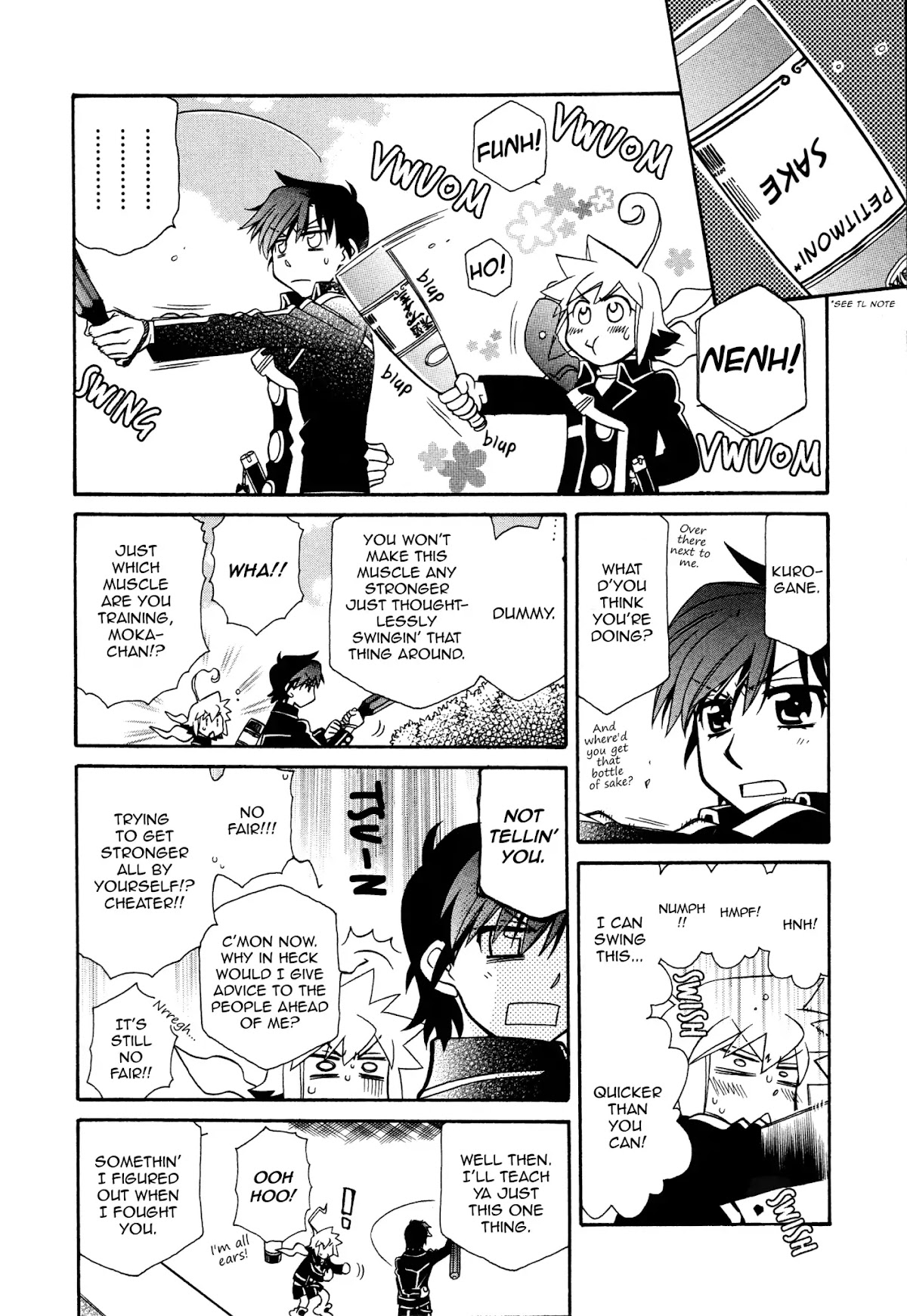 Hayate x Blade chapter 96 page 4