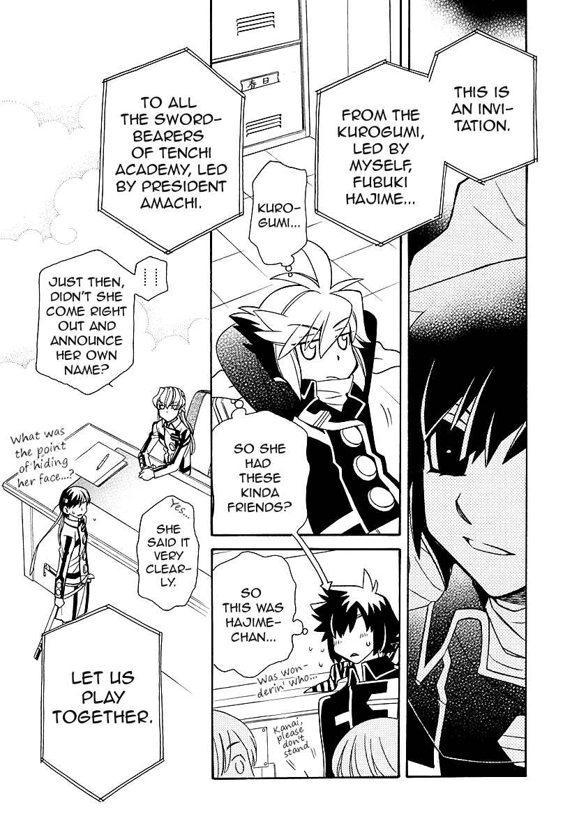 Hayate x Blade chapter 97 page 21