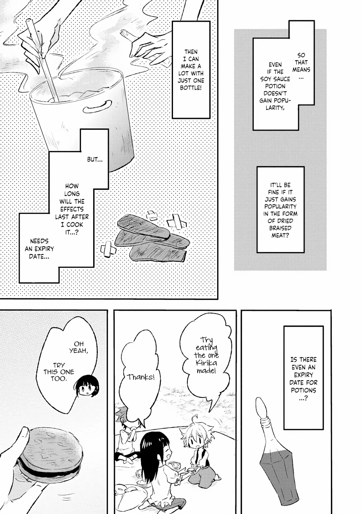 Hazure Potion ga Shouyu datta no de Ryouri suru koto ni shimashita chapter 10 page 23