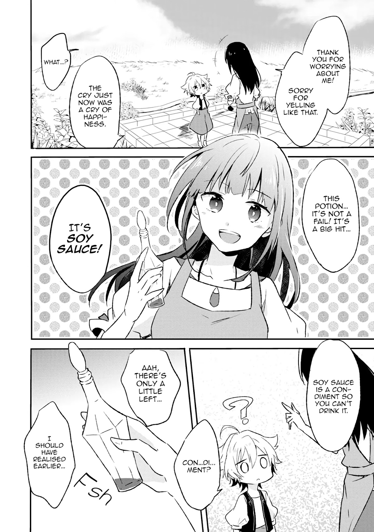 Hazure Potion ga Shouyu datta no de Ryouri suru koto ni shimashita chapter 2 page 18