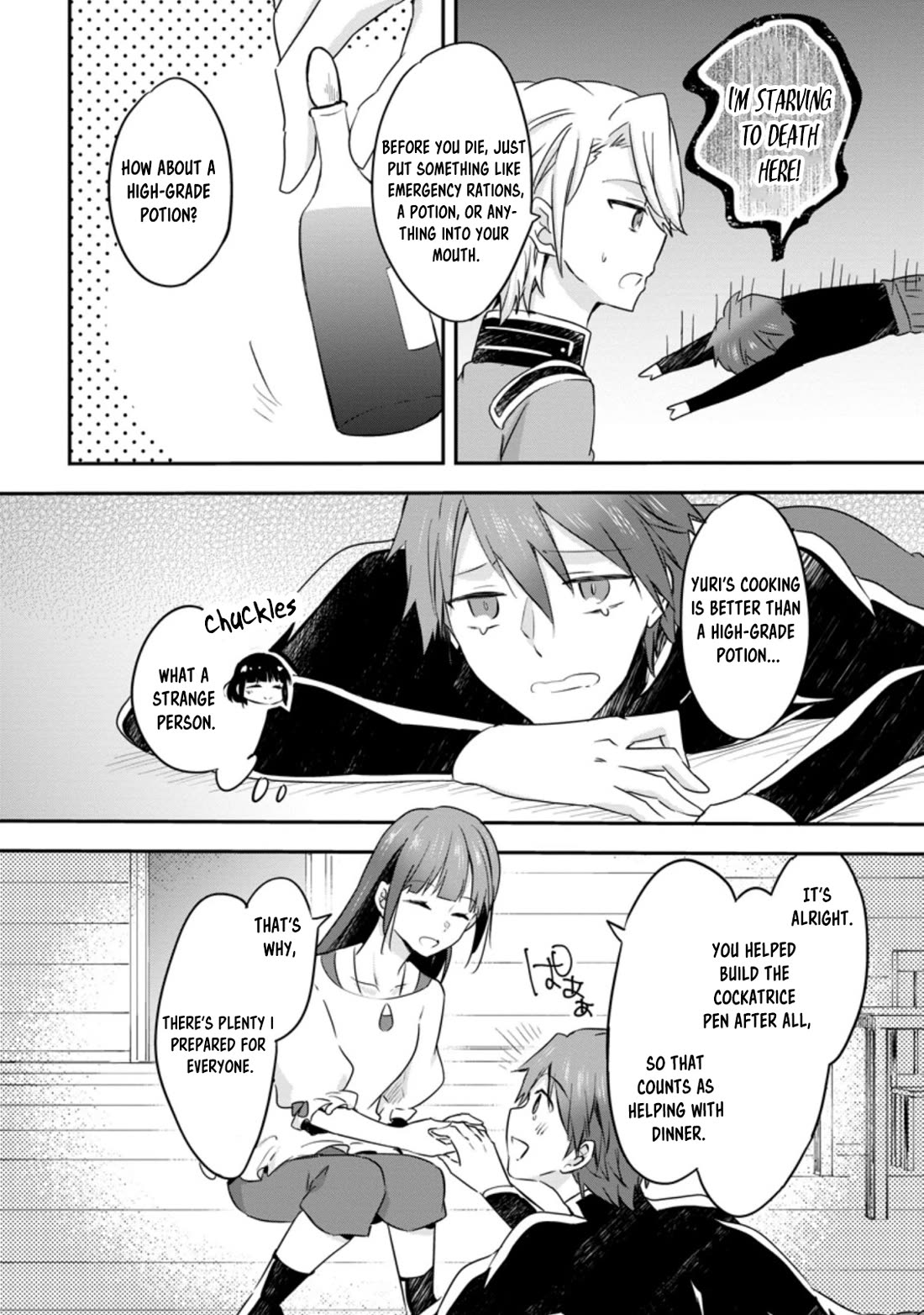 Hazure Potion ga Shouyu datta no de Ryouri suru koto ni shimashita chapter 27 page 2