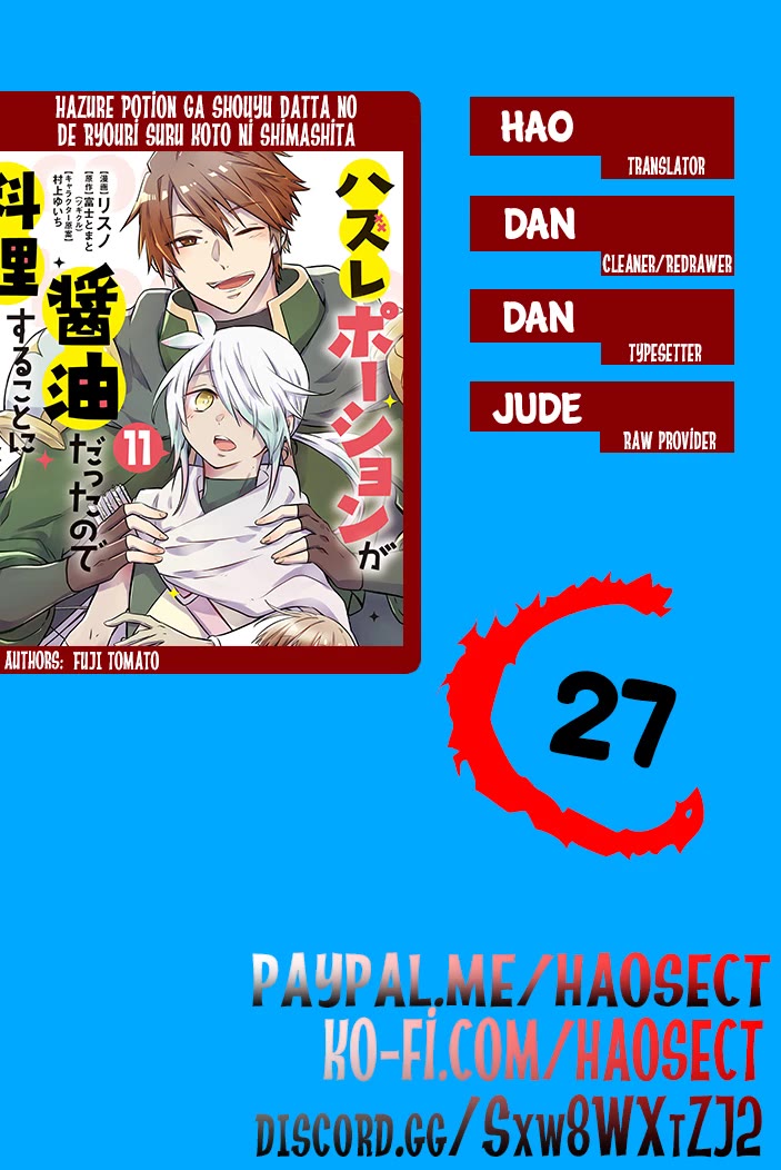 Hazure Potion ga Shouyu datta no de Ryouri suru koto ni shimashita chapter 27 page 31