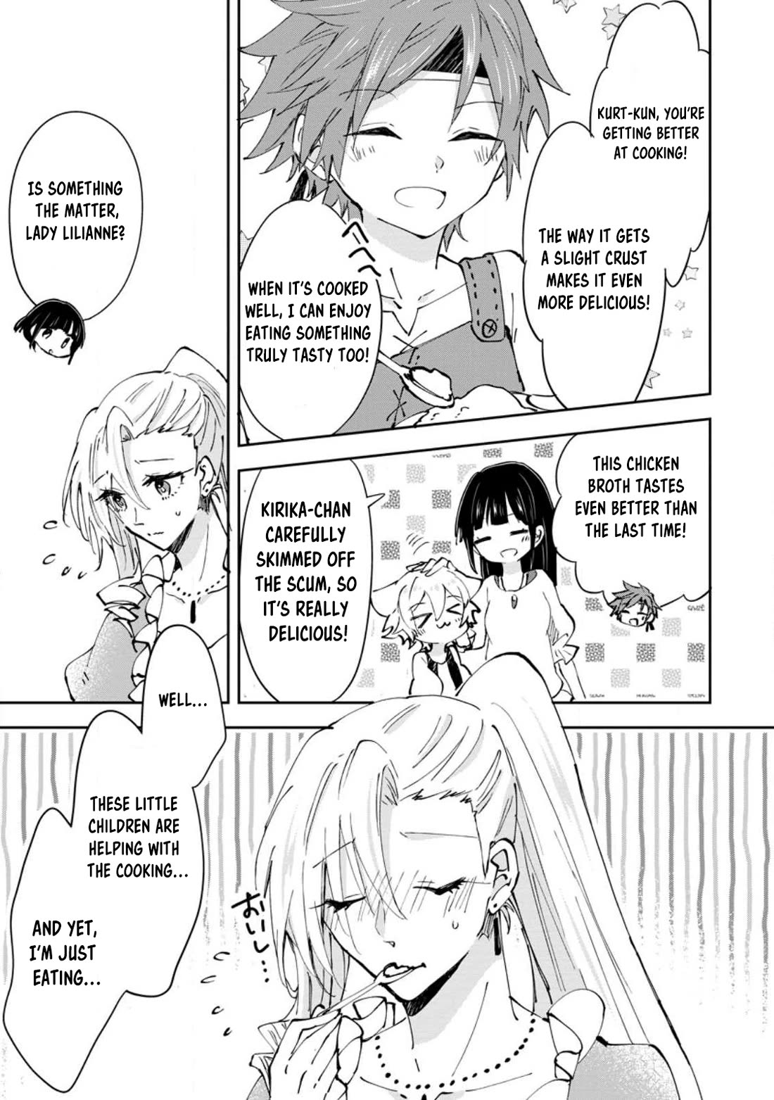 Hazure Potion ga Shouyu datta no de Ryouri suru koto ni shimashita chapter 38 page 1