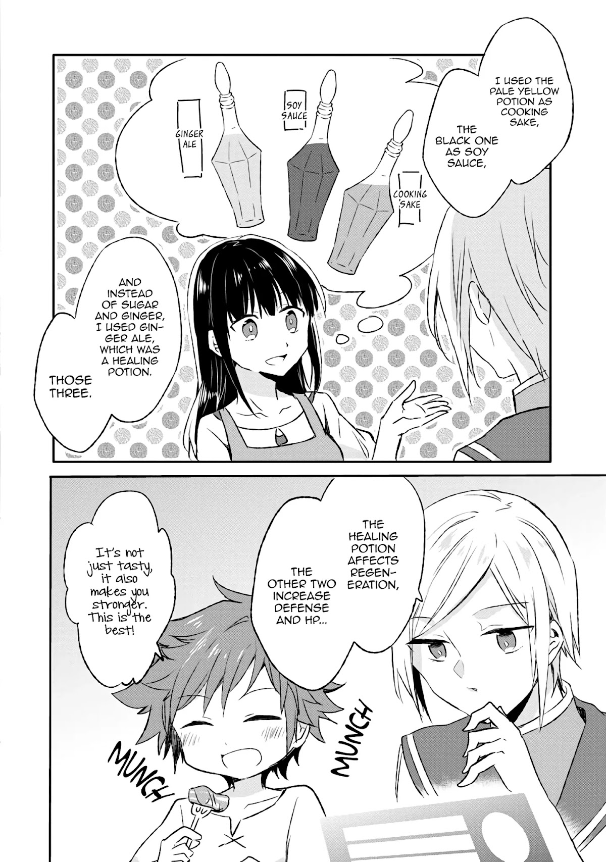 Hazure Potion ga Shouyu datta no de Ryouri suru koto ni shimashita chapter 4 page 29