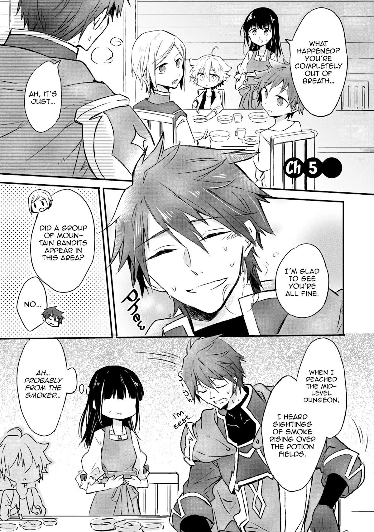 Hazure Potion ga Shouyu datta no de Ryouri suru koto ni shimashita chapter 5 page 1