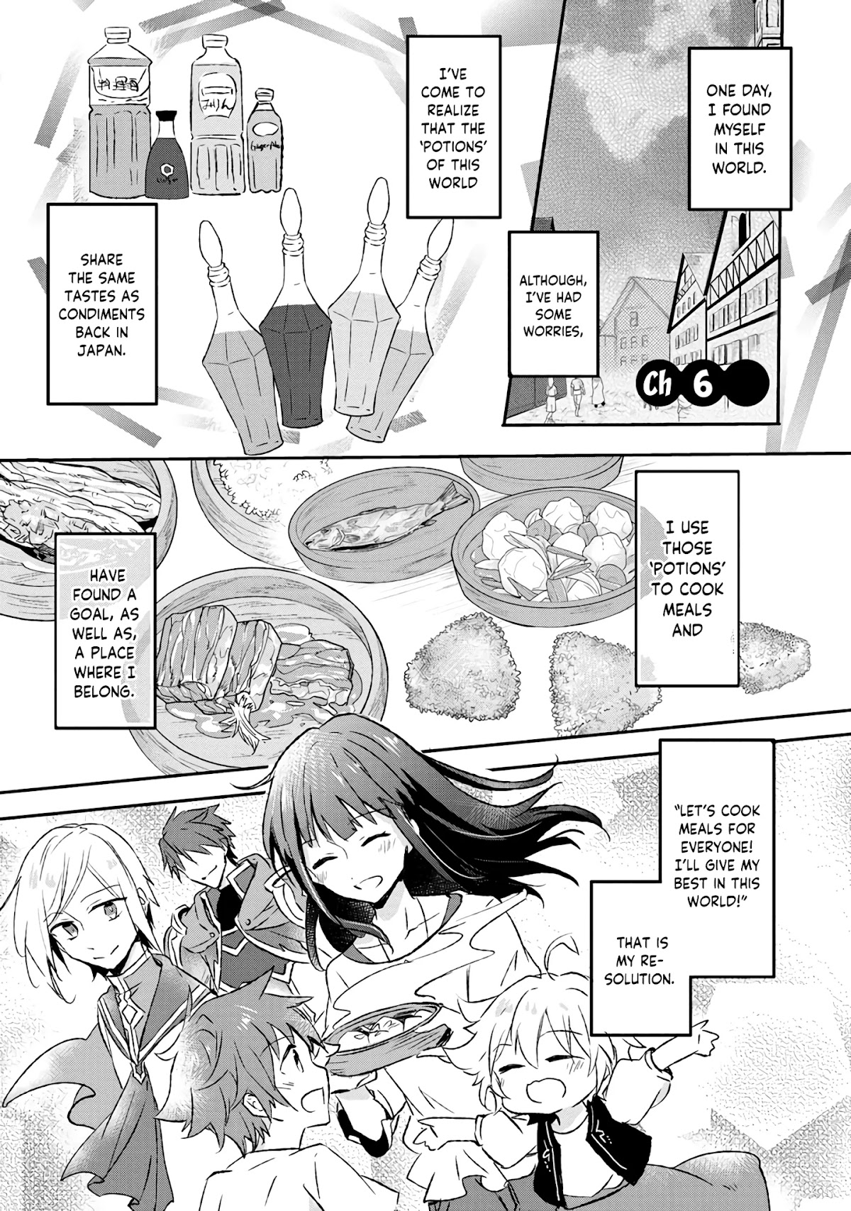 Hazure Potion ga Shouyu datta no de Ryouri suru koto ni shimashita chapter 6 page 3