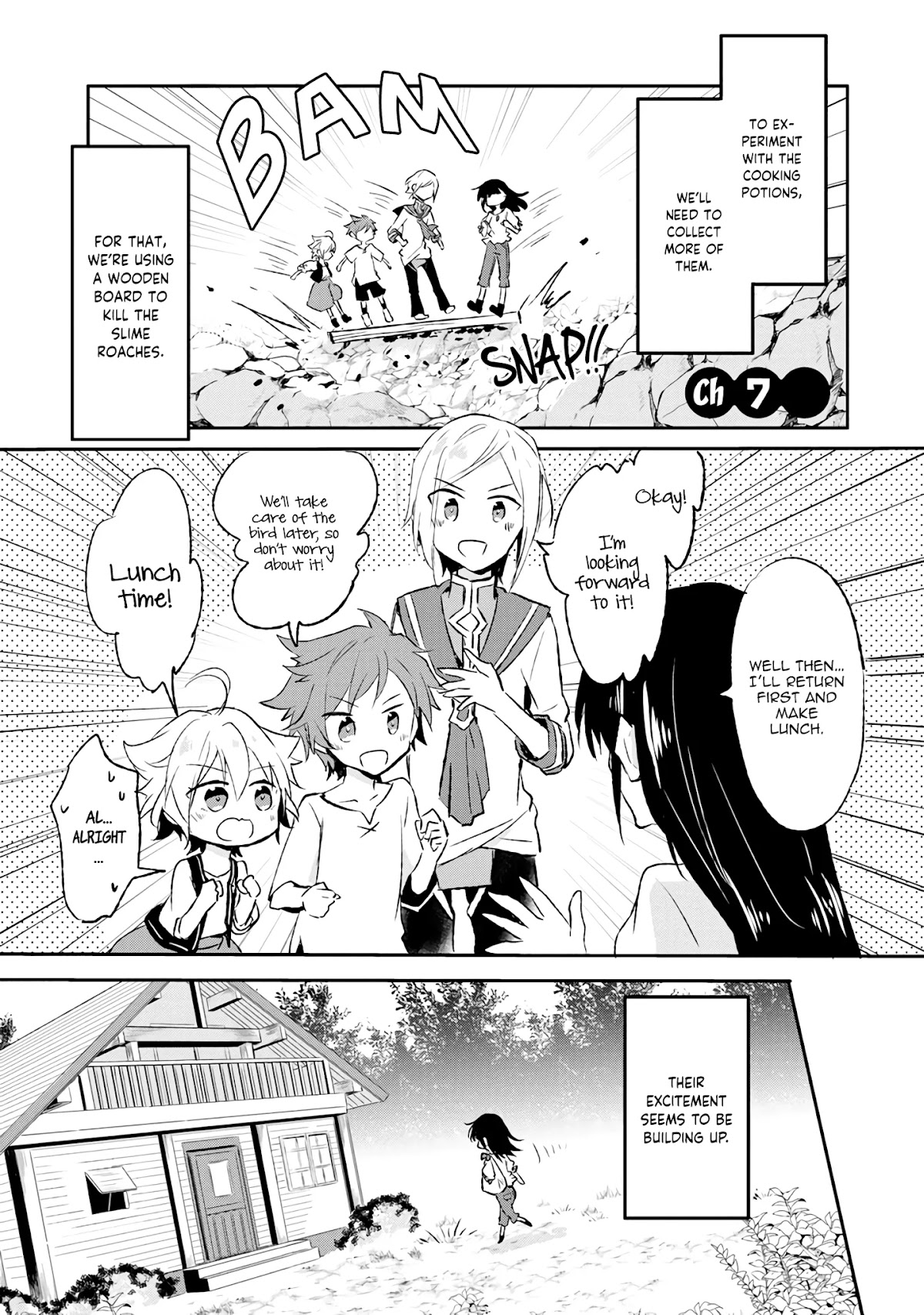 Hazure Potion ga Shouyu datta no de Ryouri suru koto ni shimashita chapter 7 page 1