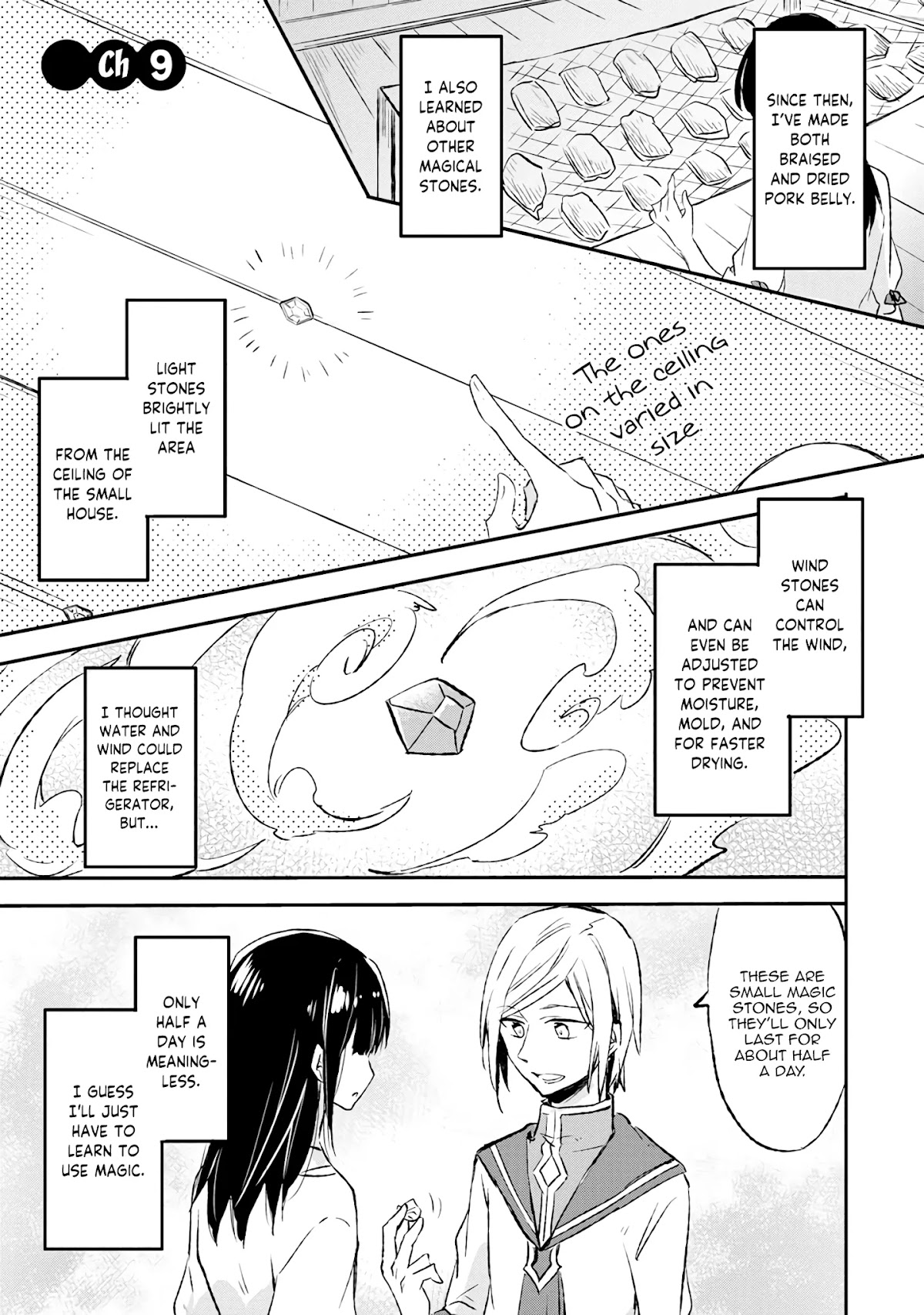 Hazure Potion ga Shouyu datta no de Ryouri suru koto ni shimashita chapter 9 page 1