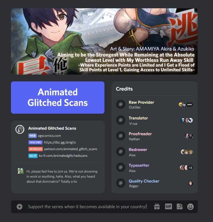 Hazure Skill [Nigeru] de Ore wa Kyokugen-tei Level no Mama Saikyou wo Mezasu chapter 1 page 1