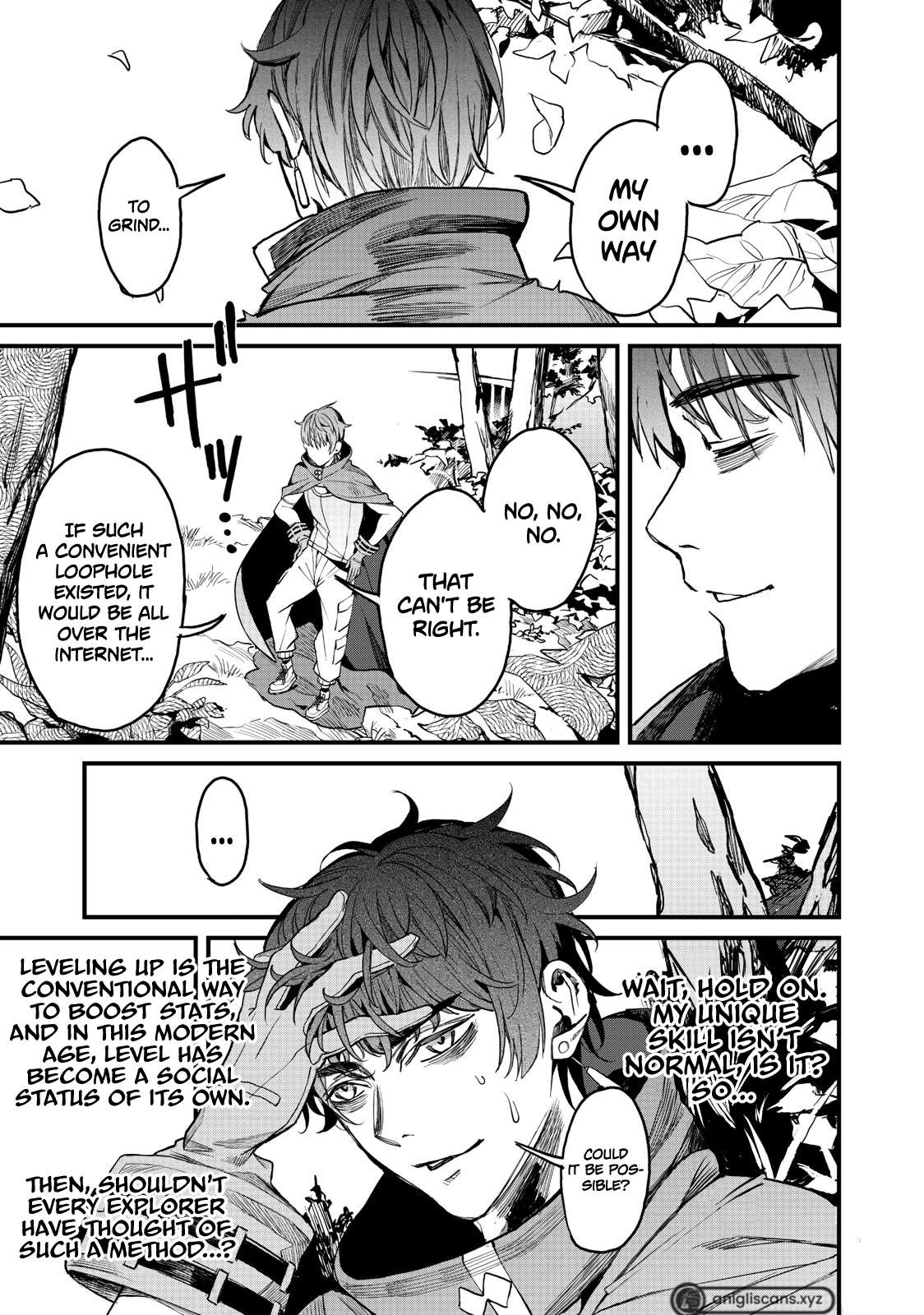 Hazure Skill [Nigeru] de Ore wa Kyokugen-tei Level no Mama Saikyou wo Mezasu chapter 3 page 20