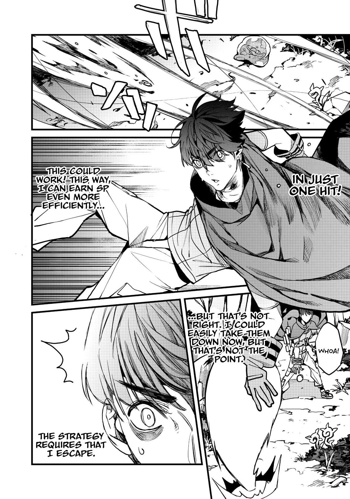 Hazure Skill [Nigeru] de Ore wa Kyokugen-tei Level no Mama Saikyou wo Mezasu chapter 3 page 23