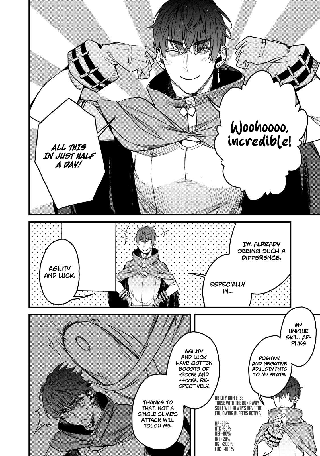 Hazure Skill [Nigeru] de Ore wa Kyokugen-tei Level no Mama Saikyou wo Mezasu chapter 3 page 27