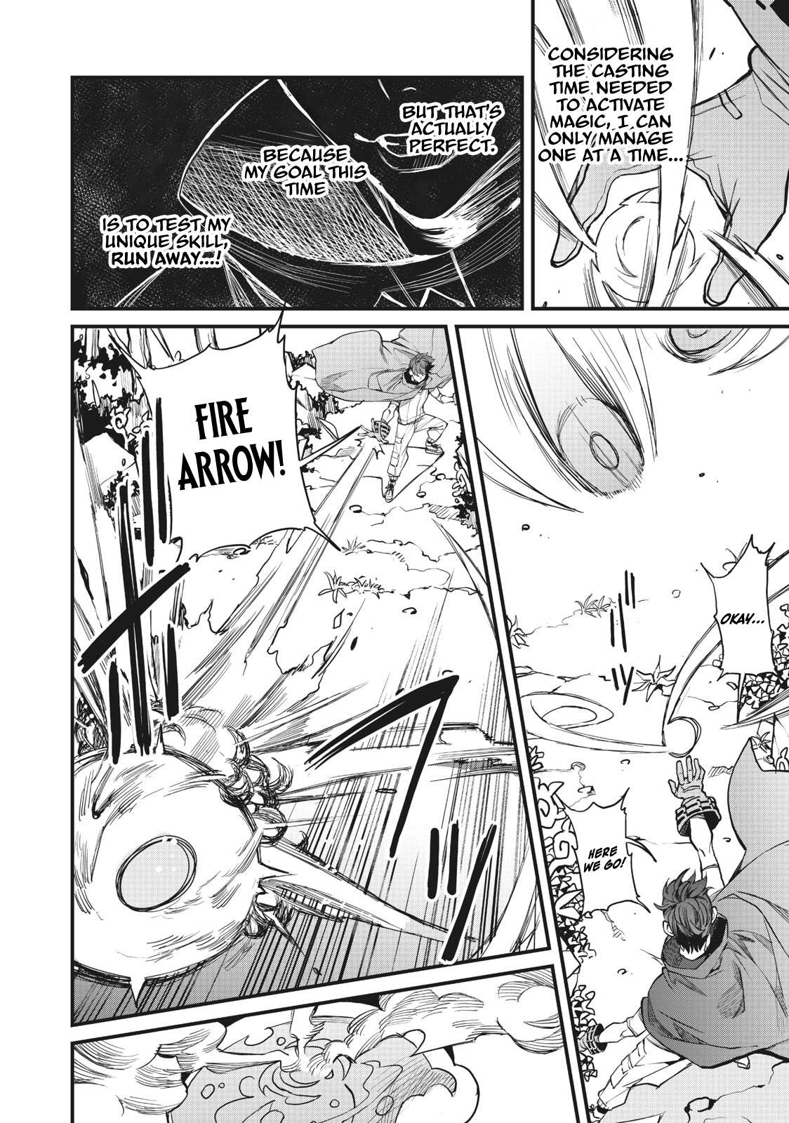 Hazure Skill [Nigeru] de Ore wa Kyokugen-tei Level no Mama Saikyou wo Mezasu chapter 3 page 9