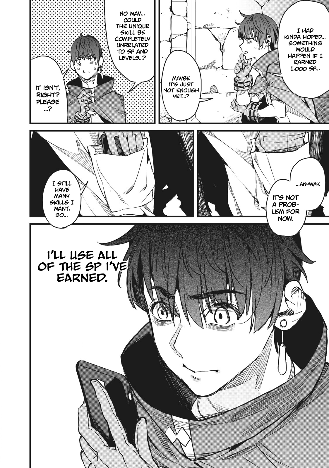 Hazure Skill [Nigeru] de Ore wa Kyokugen-tei Level no Mama Saikyou wo Mezasu chapter 4 page 21