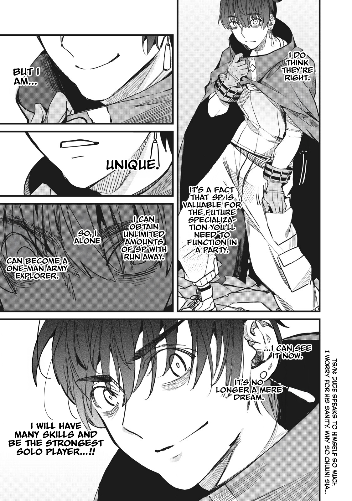 Hazure Skill [Nigeru] de Ore wa Kyokugen-tei Level no Mama Saikyou wo Mezasu chapter 4 page 24