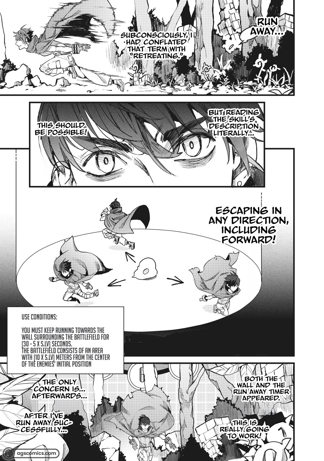 Hazure Skill [Nigeru] de Ore wa Kyokugen-tei Level no Mama Saikyou wo Mezasu chapter 4 page 6