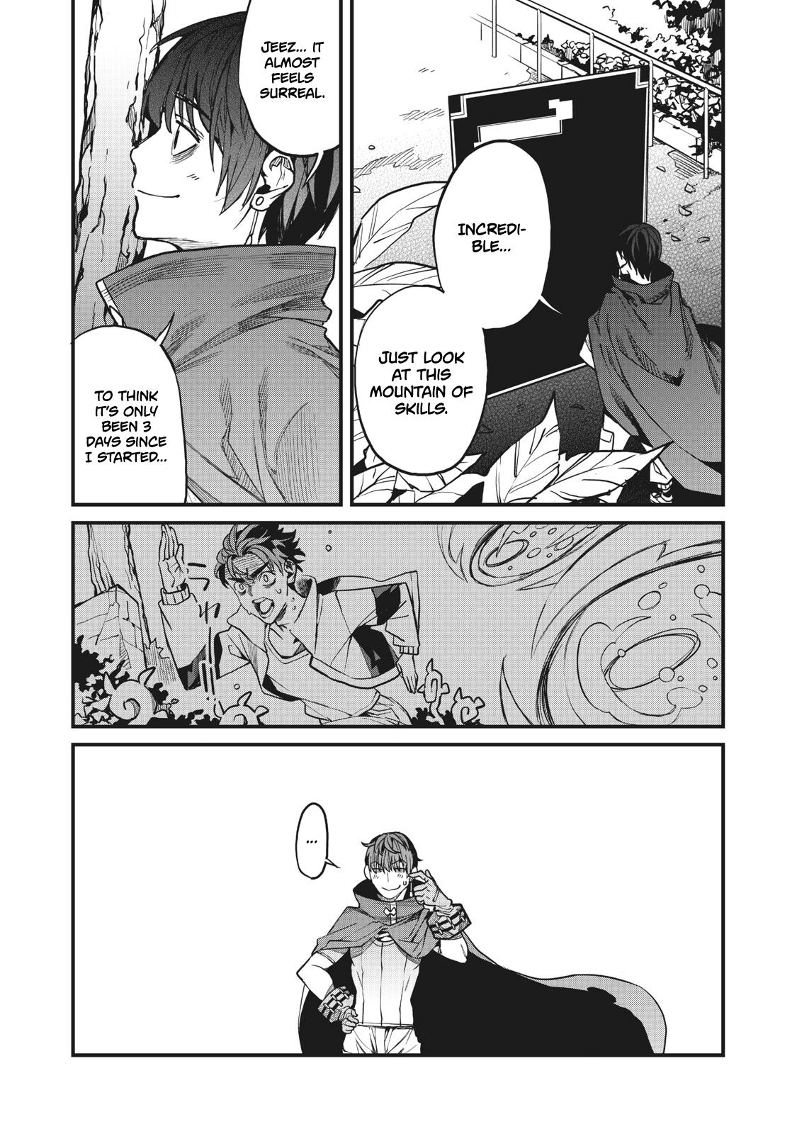 Hazure Skill [Nigeru] de Ore wa Kyokugen-tei Level no Mama Saikyou wo Mezasu chapter 5 page 21