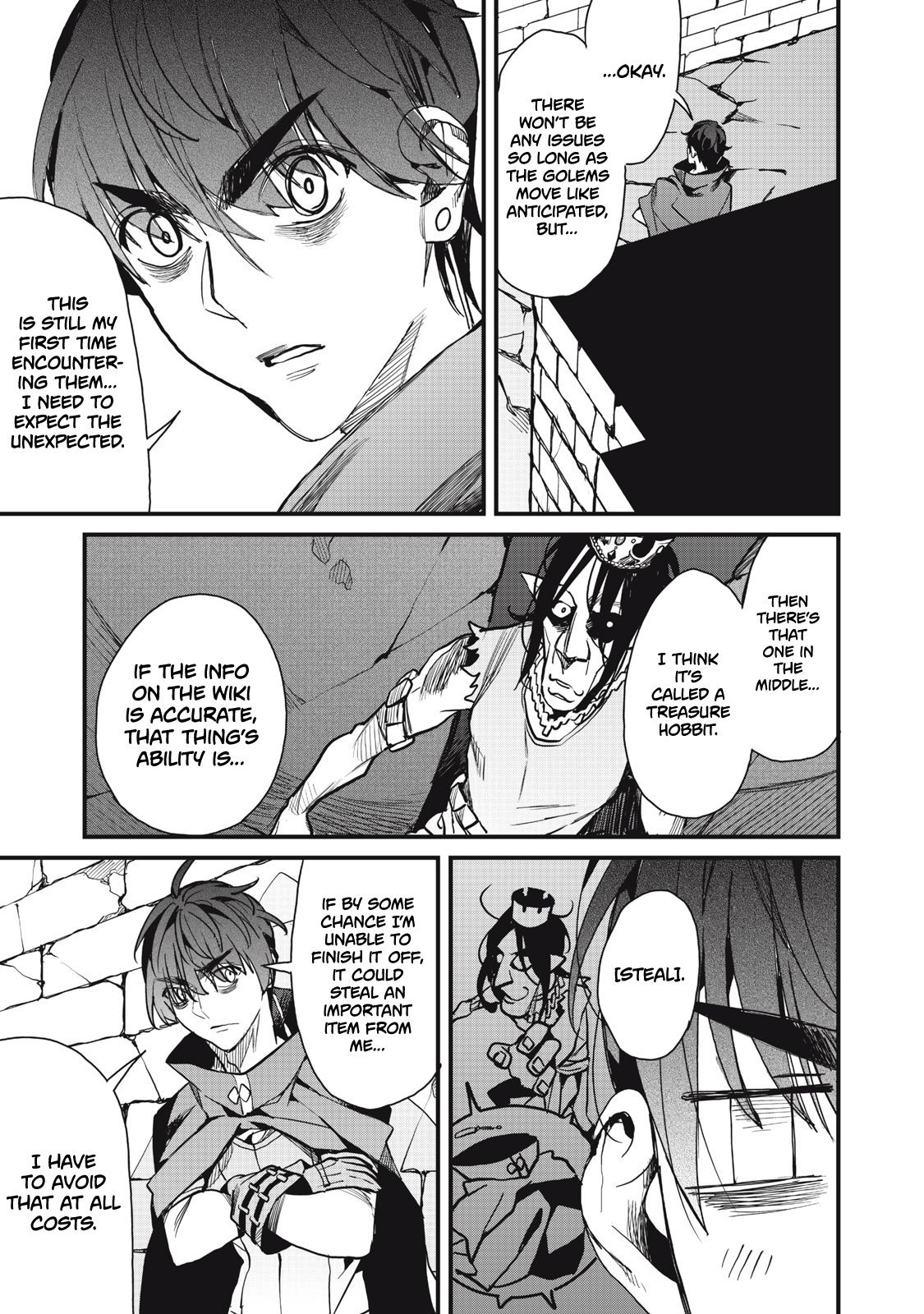 Hazure Skill [Nigeru] de Ore wa Kyokugen-tei Level no Mama Saikyou wo Mezasu chapter 6 page 34