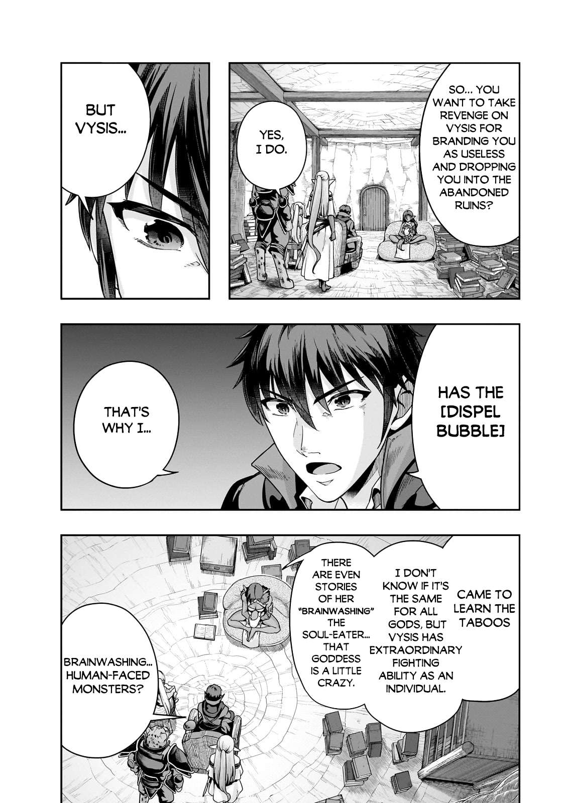 Hazure Waku no “Joutai Ijou Skill” de Saikyou ni Natta Ore ga Subete o Juurin Suru made chapter 46.1 page 5