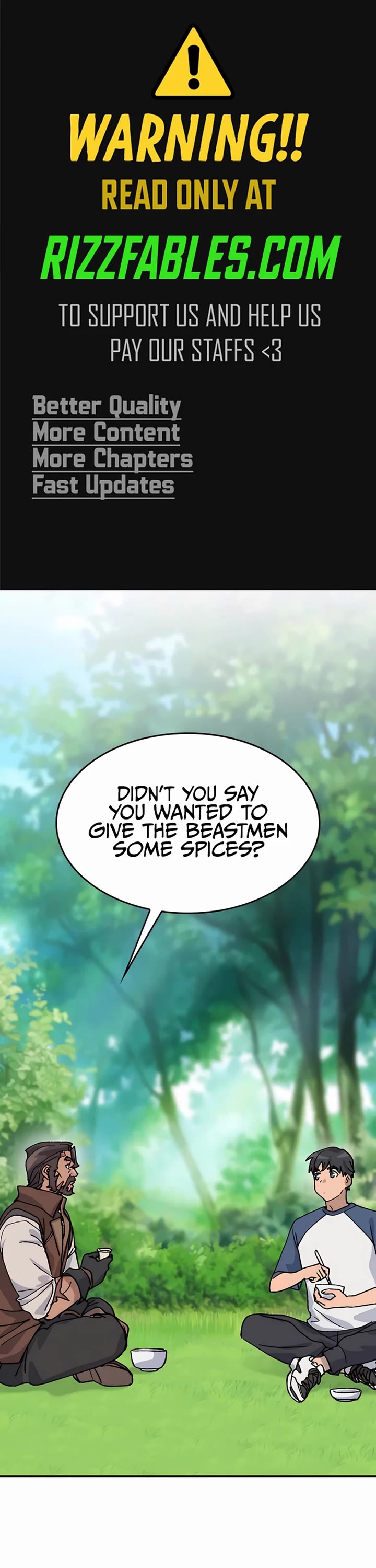 Healing Life Through Camping In Another World chapter 38 page 1