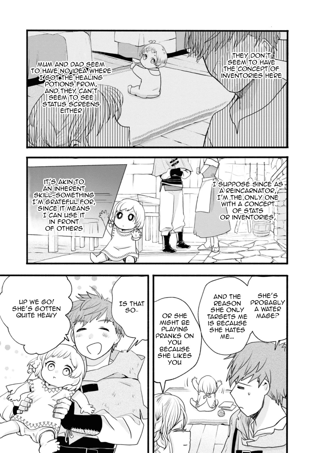 Heartwarming Isekai Reincarnation Days ~Level Max, Item Carryover! I'm the Strongest Little Girl~ chapter 2 page 17