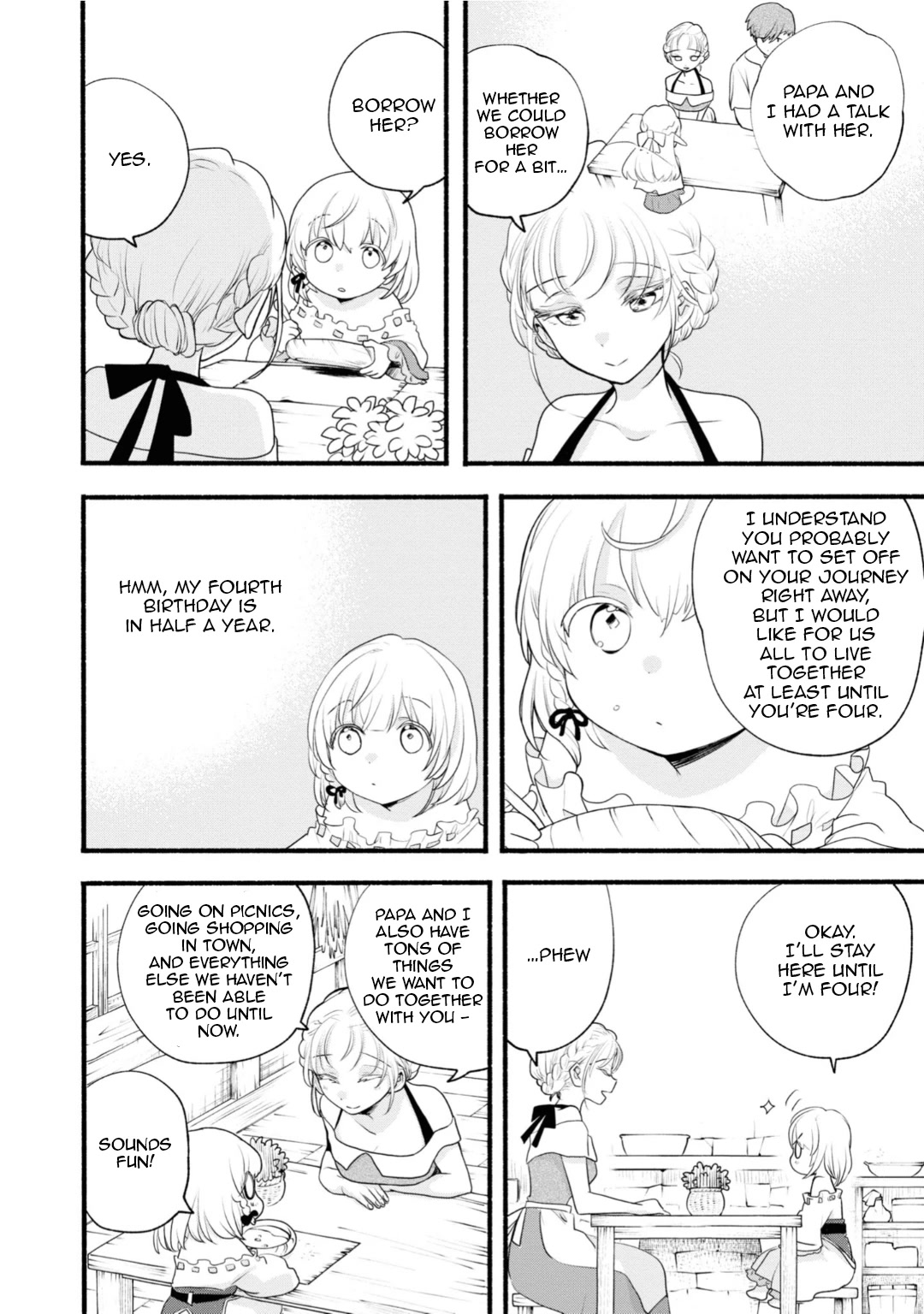 Heartwarming Isekai Reincarnation Days ~Level Max, Item Carryover! I'm the Strongest Little Girl~ chapter 8 page 10