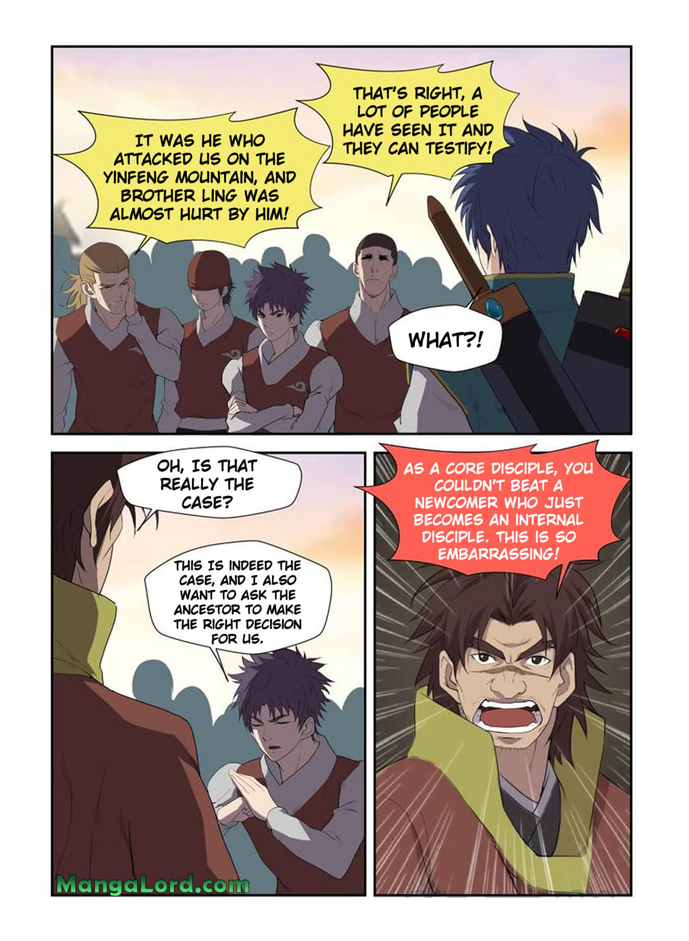 Heaven Defying Sword chapter 202 page 11