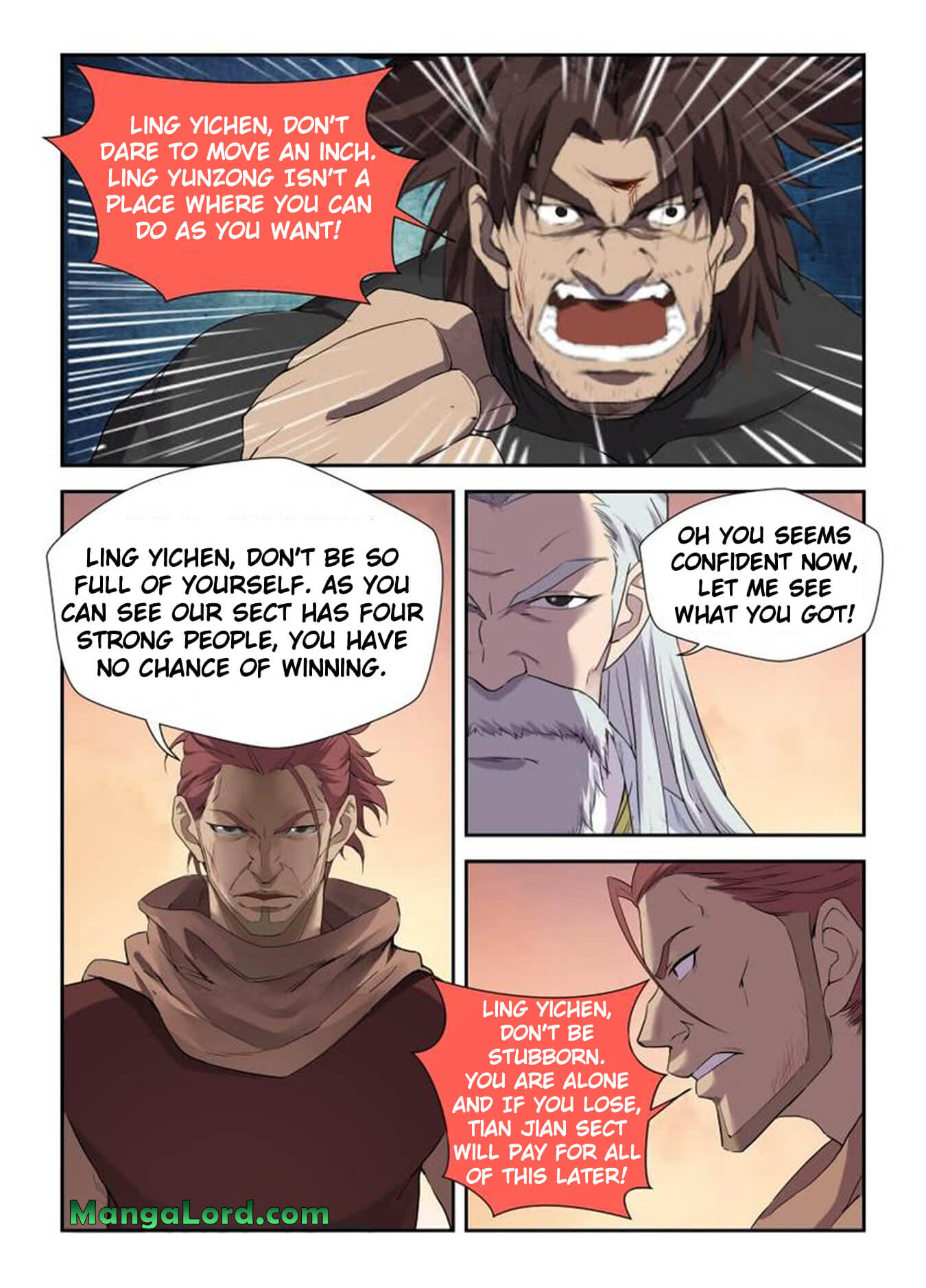 Heaven Defying Sword chapter 205 page 3