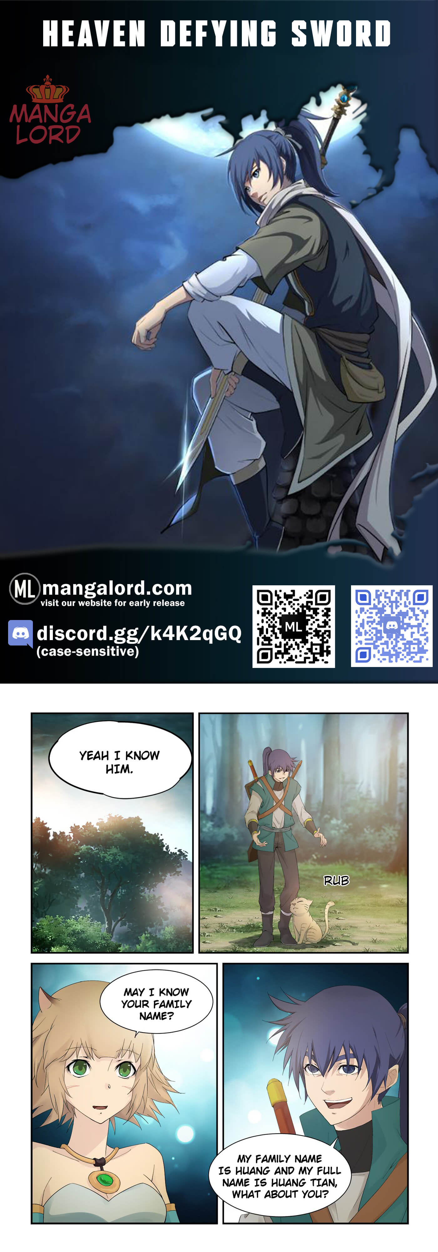 Heaven Defying Sword chapter 225 page 1